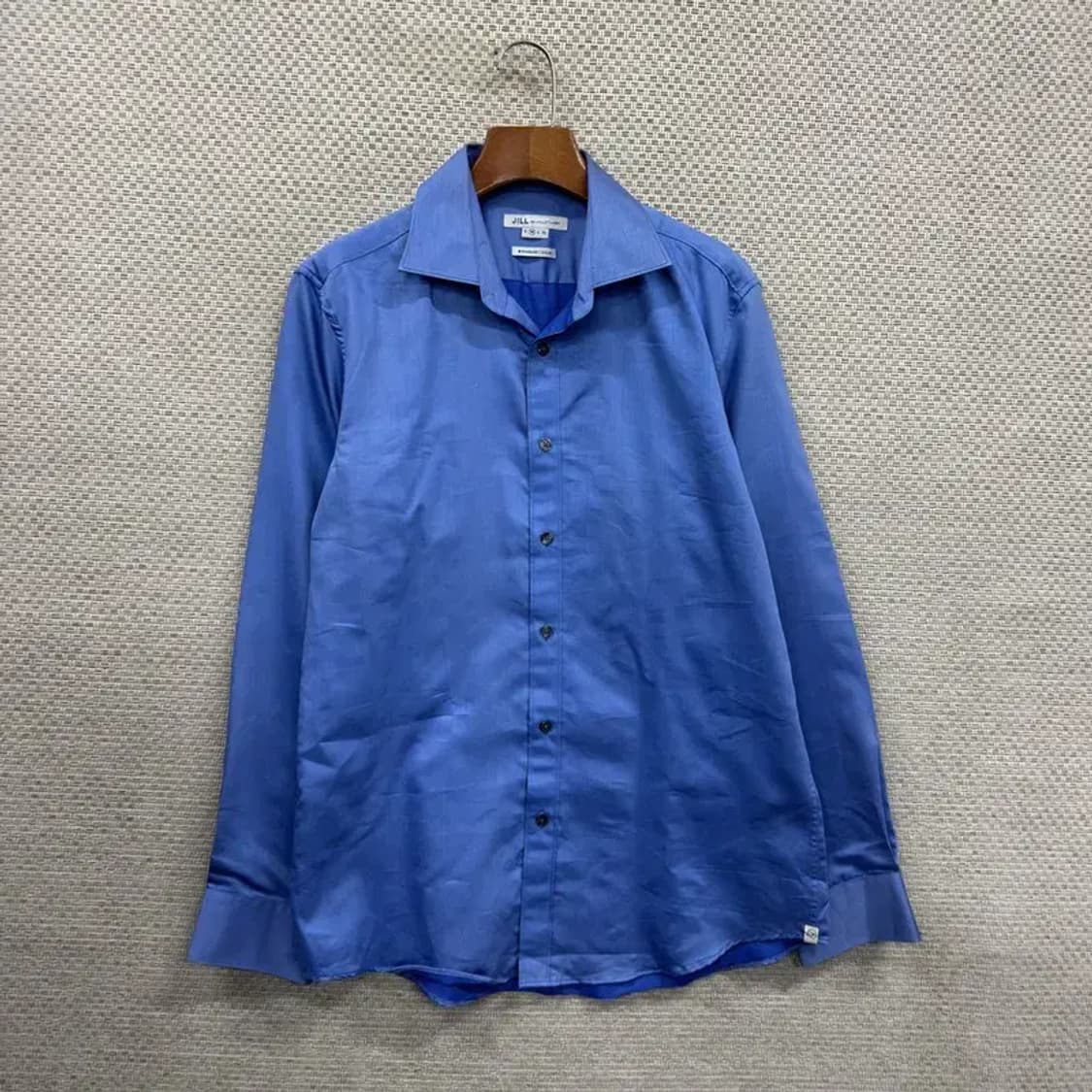 질스튜어트 캐주얼 스탠다드핏 긴팔 셔츠 M A01125 상품이미지1