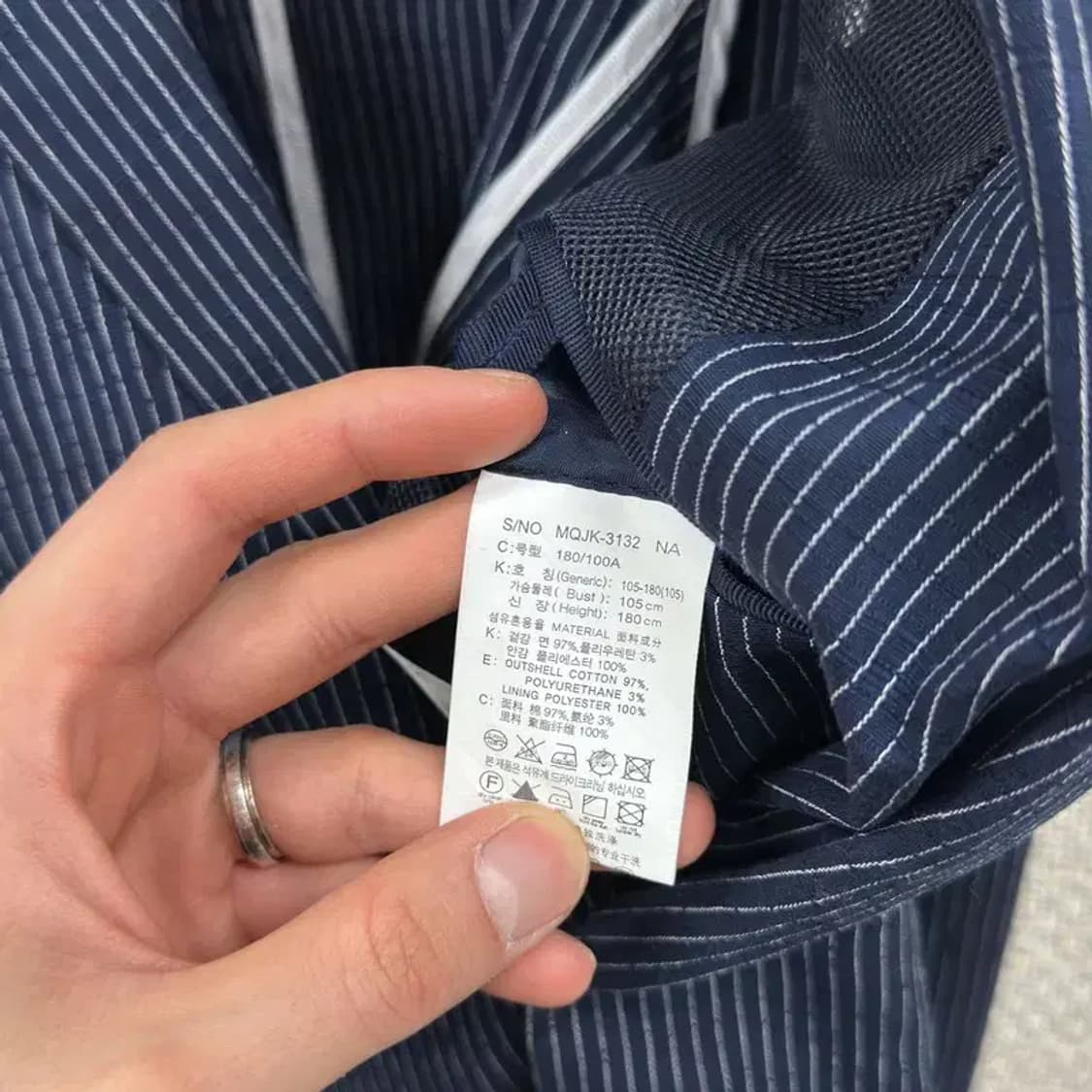 마인드브릿지 캐주얼 봄 블레이저 자켓 105 A01127 상품이미지4