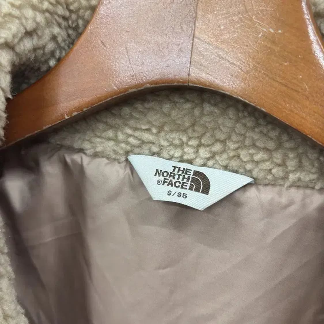 노스페이스 화이트라벨 오버핏 플리스 후리스 코트 85 A01130 상품이미지3