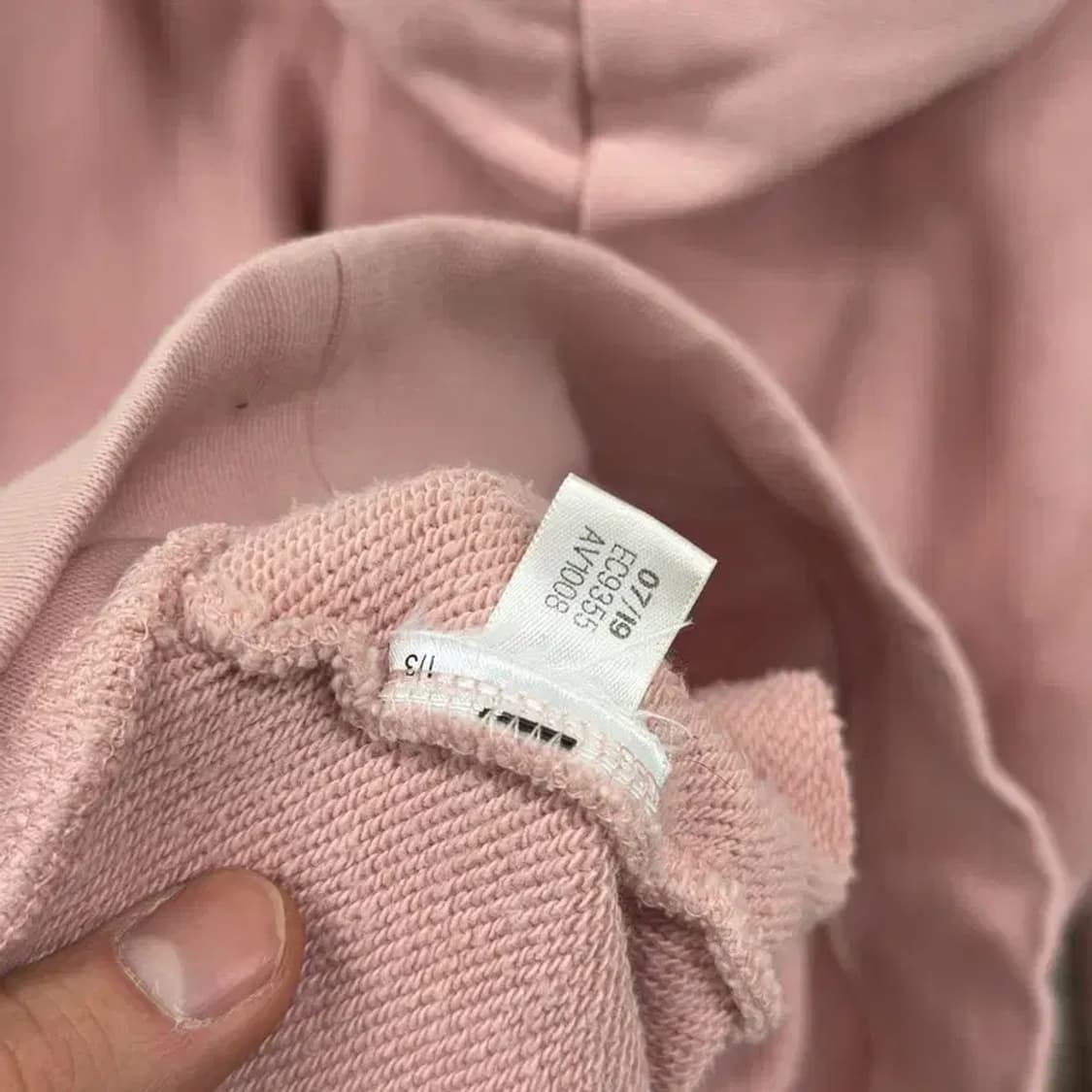 아디다스 캐주얼 자수 후드티 L A01144 상품이미지4