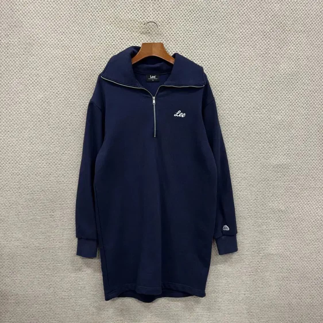 리 LEE 캐주얼 자수로고 맨투맨 원피스 S A01150 상품이미지1