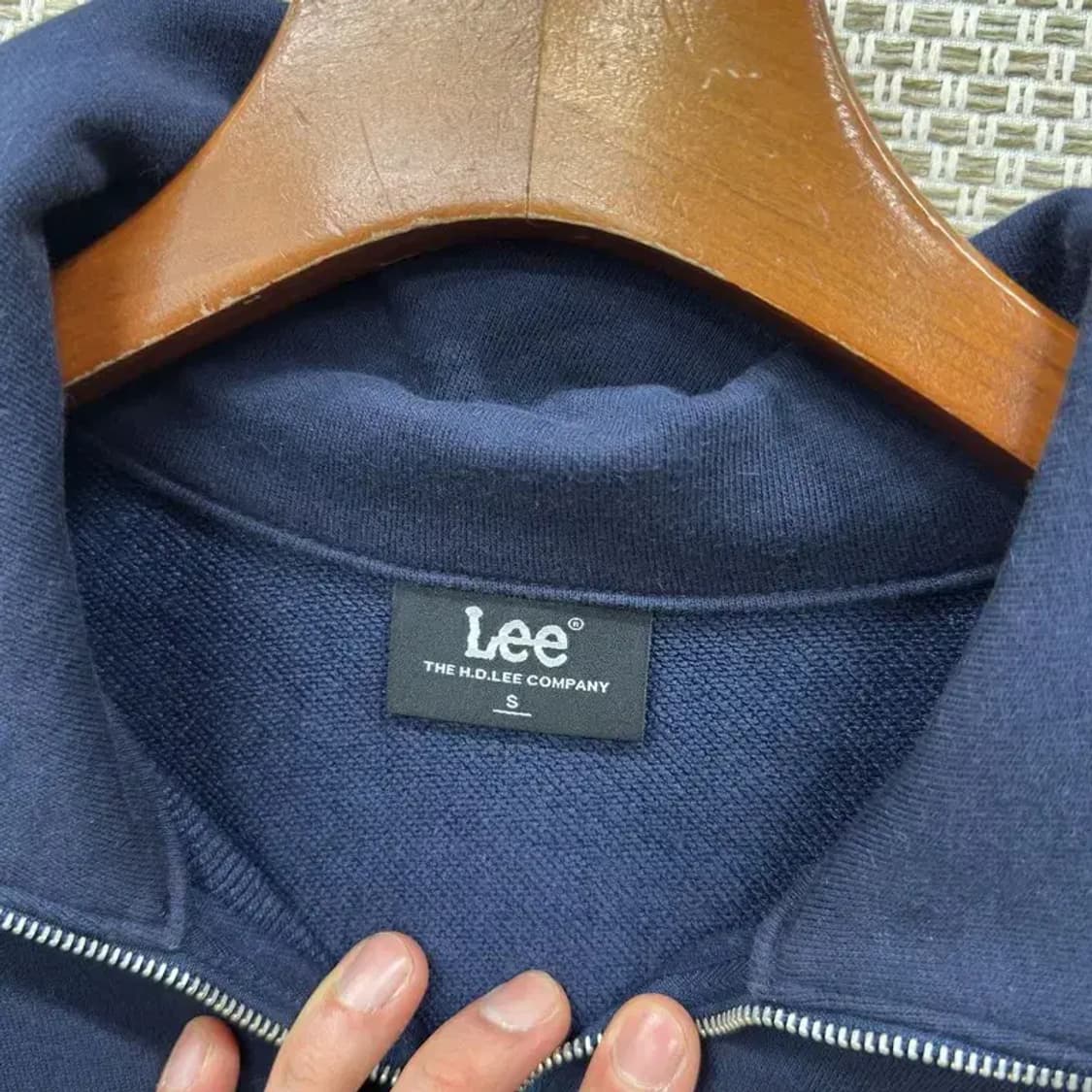 리 LEE 캐주얼 자수로고 맨투맨 원피스 S A01150 상품이미지3