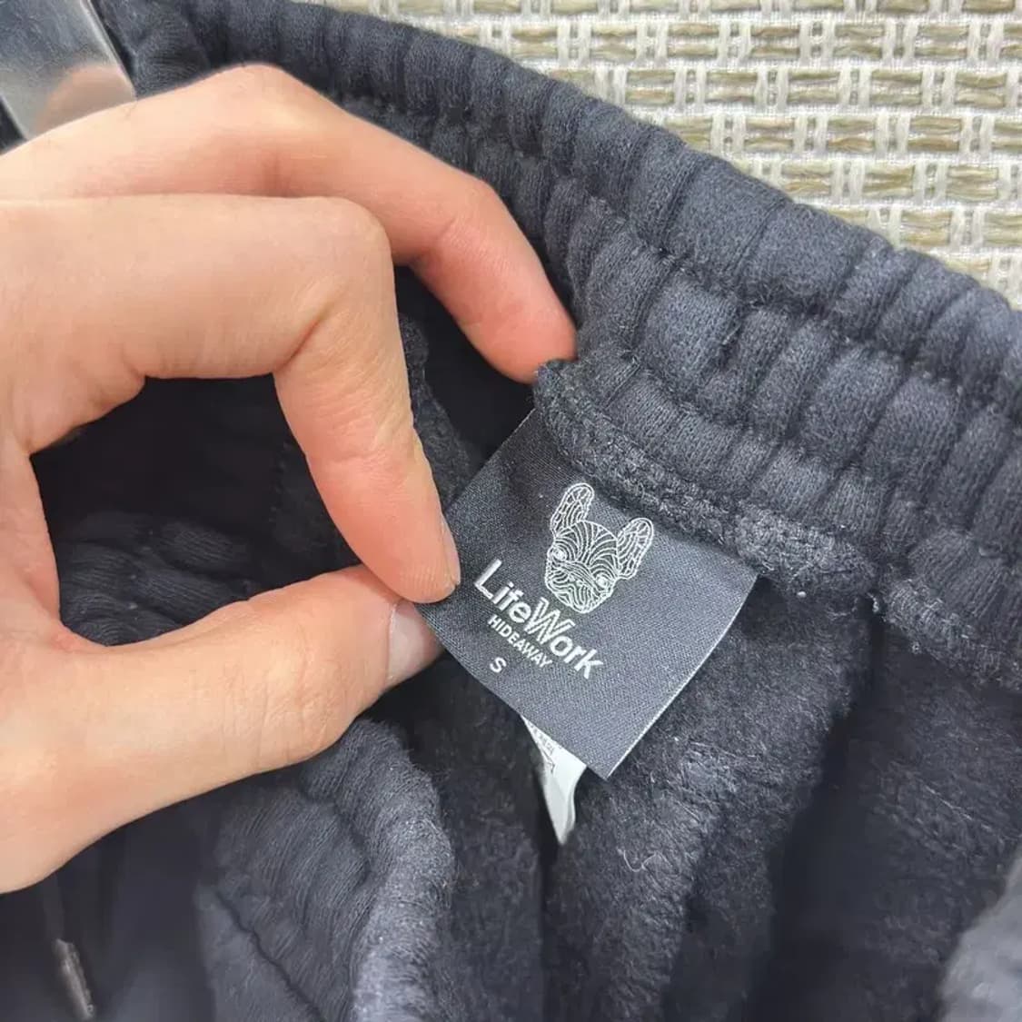 라이프워크 빅로고 조거 기모 츄리닝바지 S A01154 상품이미지3