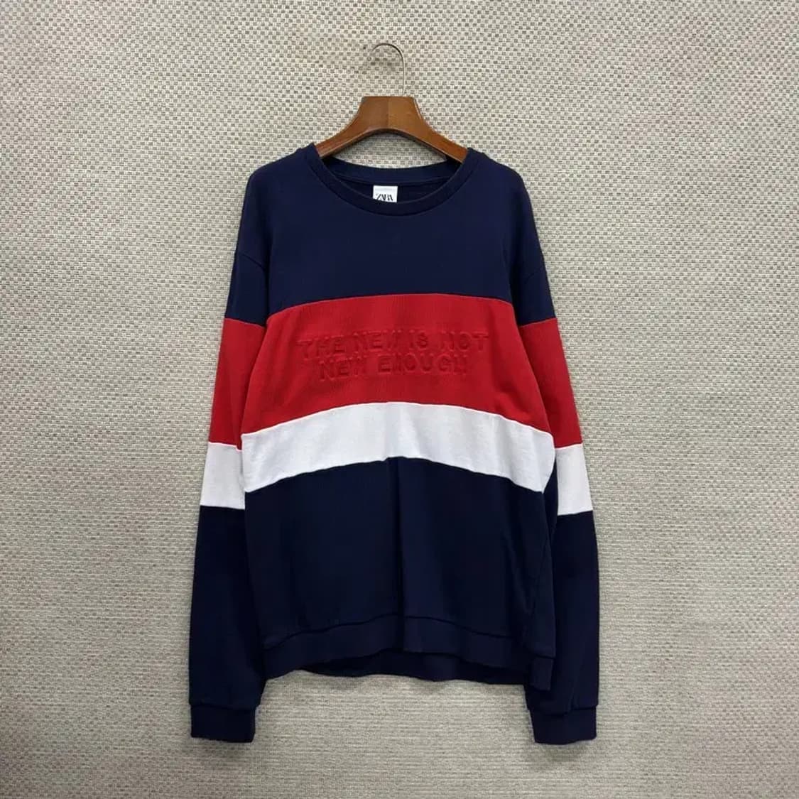 자라 ZARA 캐주얼 스웻셔츠 맨투맨 XL A01128 상품이미지1