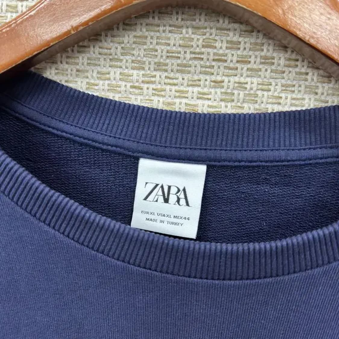 자라 ZARA 캐주얼 스웻셔츠 맨투맨 XL A01128 상품이미지3