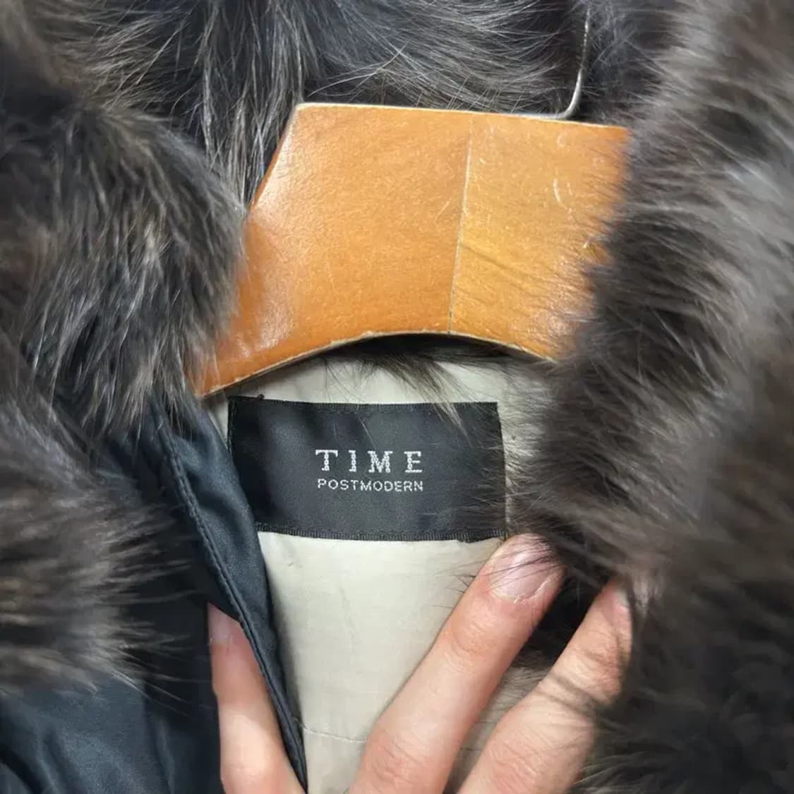 타임 한섬 퍼후드 여성 자켓 90 A01132 상품이미지3