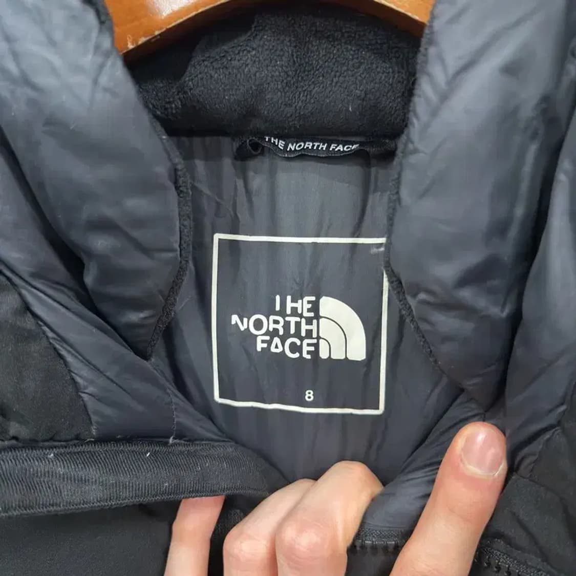 노스페이스 아웃도어 자수로고 구스다운 롱 패딩 점퍼 85 A01140 상품이미지3