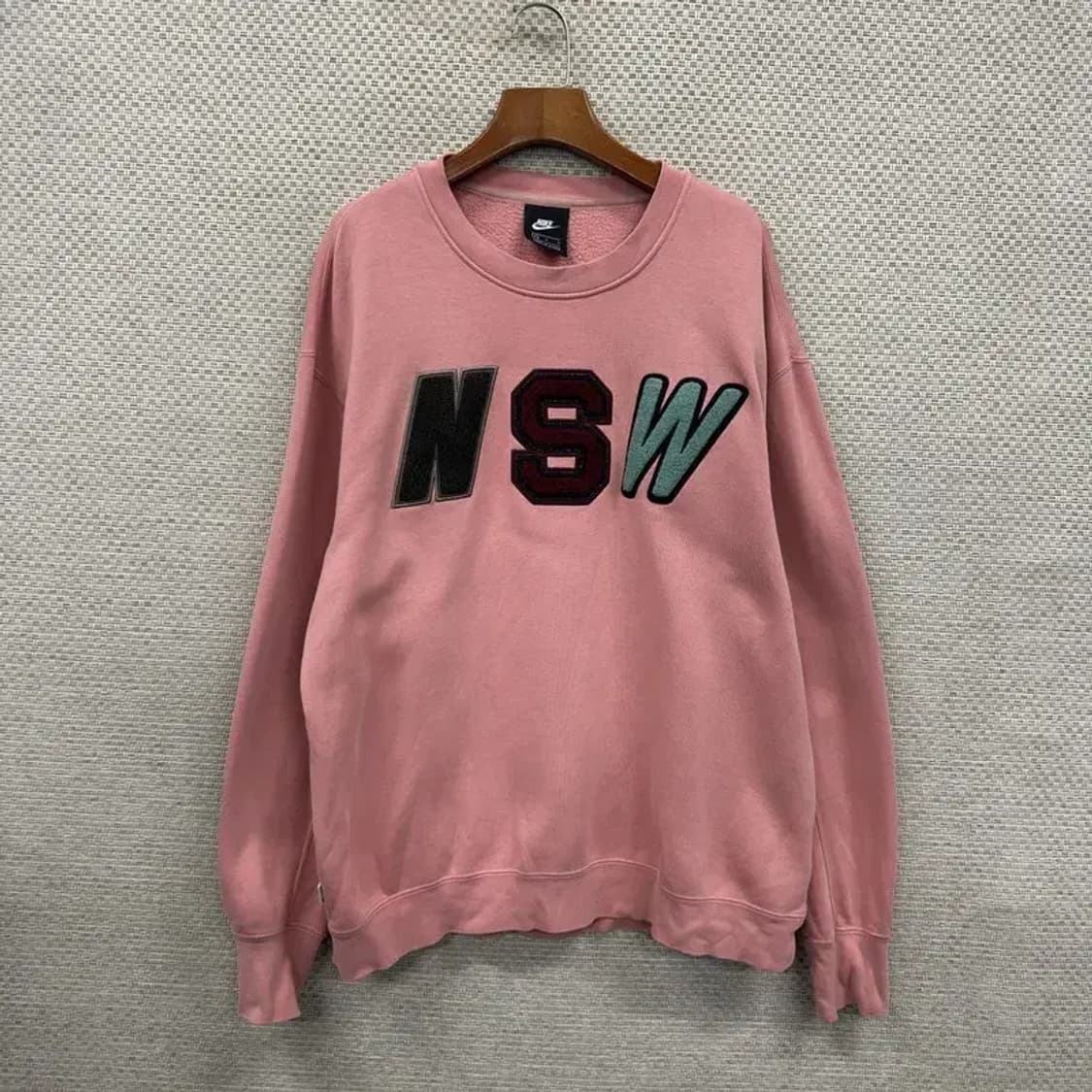 나이키 NSW 캐주얼 오버핏 약기모 스웻셔츠 맨투맨 95 A01146 상품이미지1