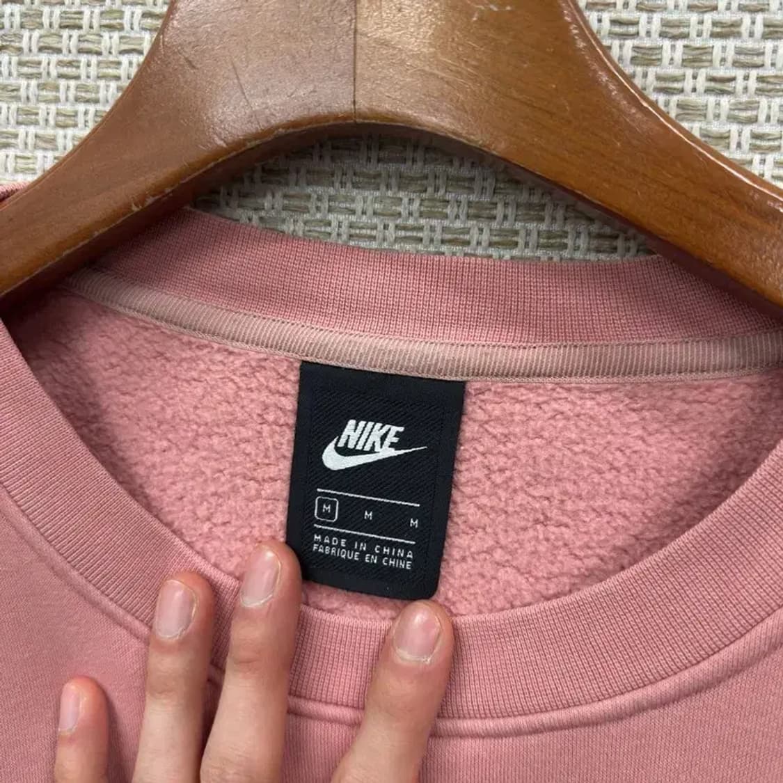 나이키 NSW 캐주얼 오버핏 약기모 스웻셔츠 맨투맨 95 A01146 상품이미지3