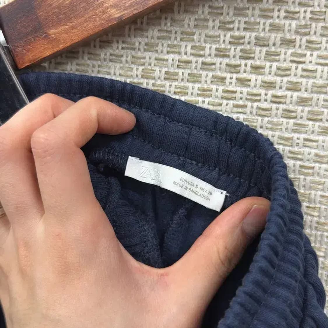 자라 ZARA 프린팅 조거 약기모 츄리닝바지 S A01157 상품이미지3