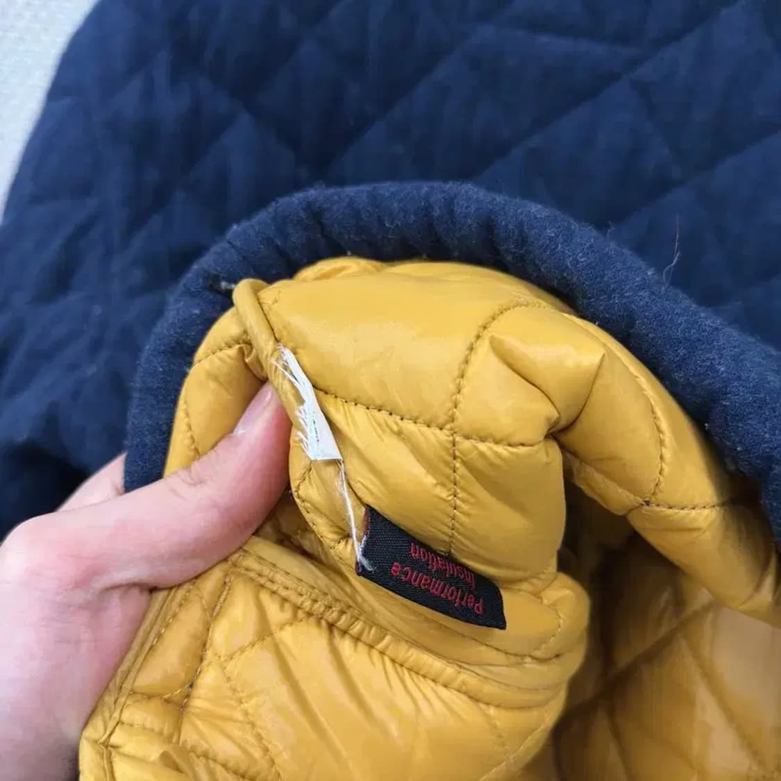 노스페이스 아웃도어 포조 퀄팅 패딩 자켓 110 A01142 상품이미지4