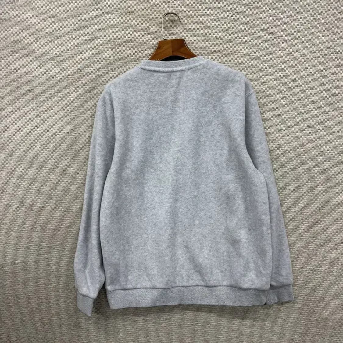 필라 골프 캐주얼 센터로고 후리스 스웻셔츠 맨투맨 100 A01204 상품이미지2