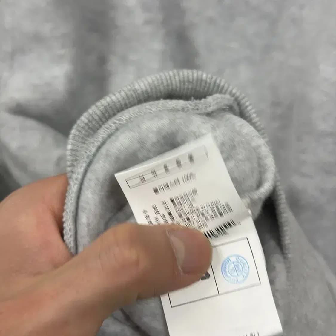 필라 골프 캐주얼 센터로고 후리스 스웻셔츠 맨투맨 100 A01204 상품이미지4