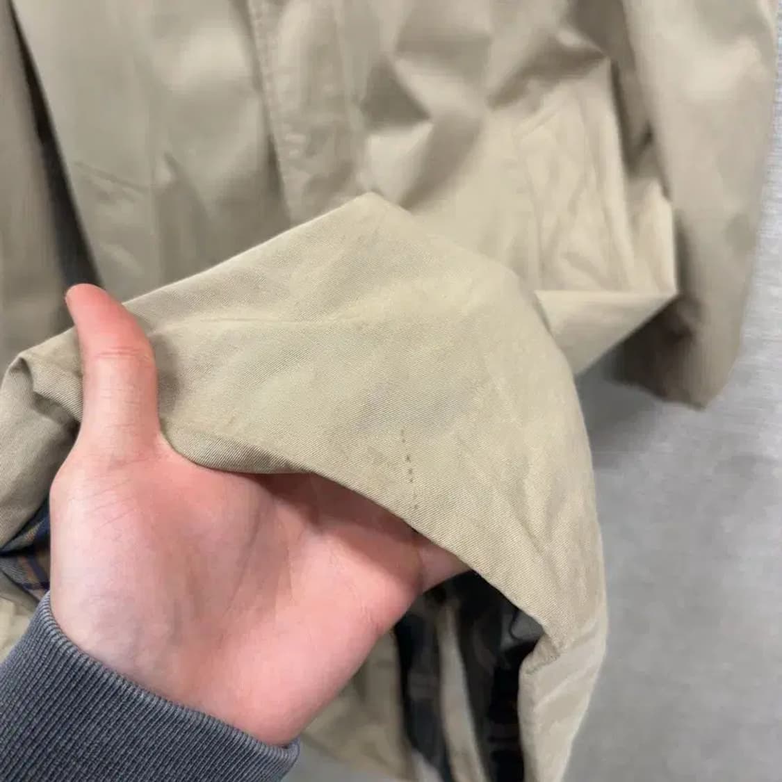 입생로랑 YSL 정품 내피 싱글 트렌치 코트 100 A01224 상품이미지6