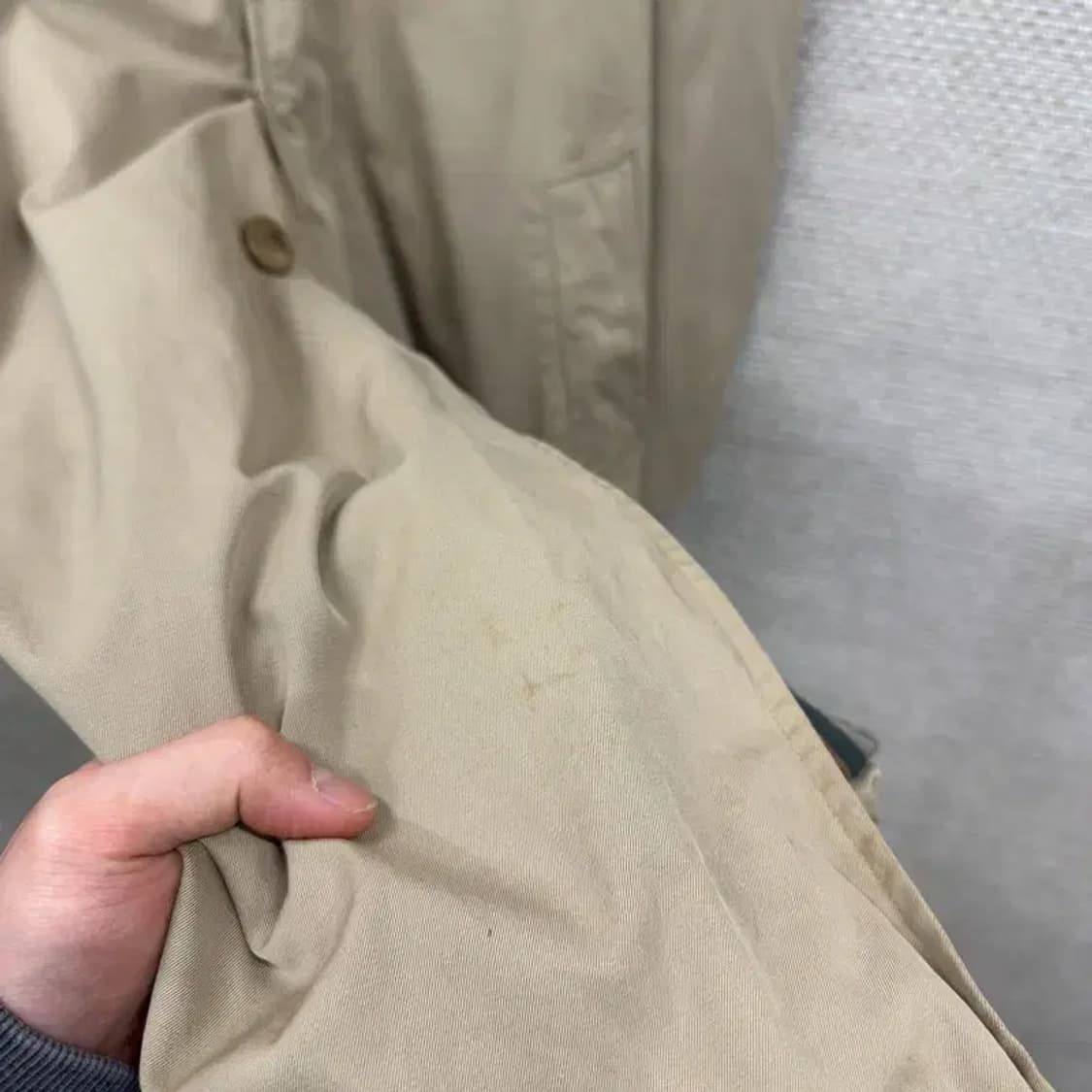 입생로랑 YSL 정품 내피 싱글 트렌치 코트 100 A01224 상품이미지7