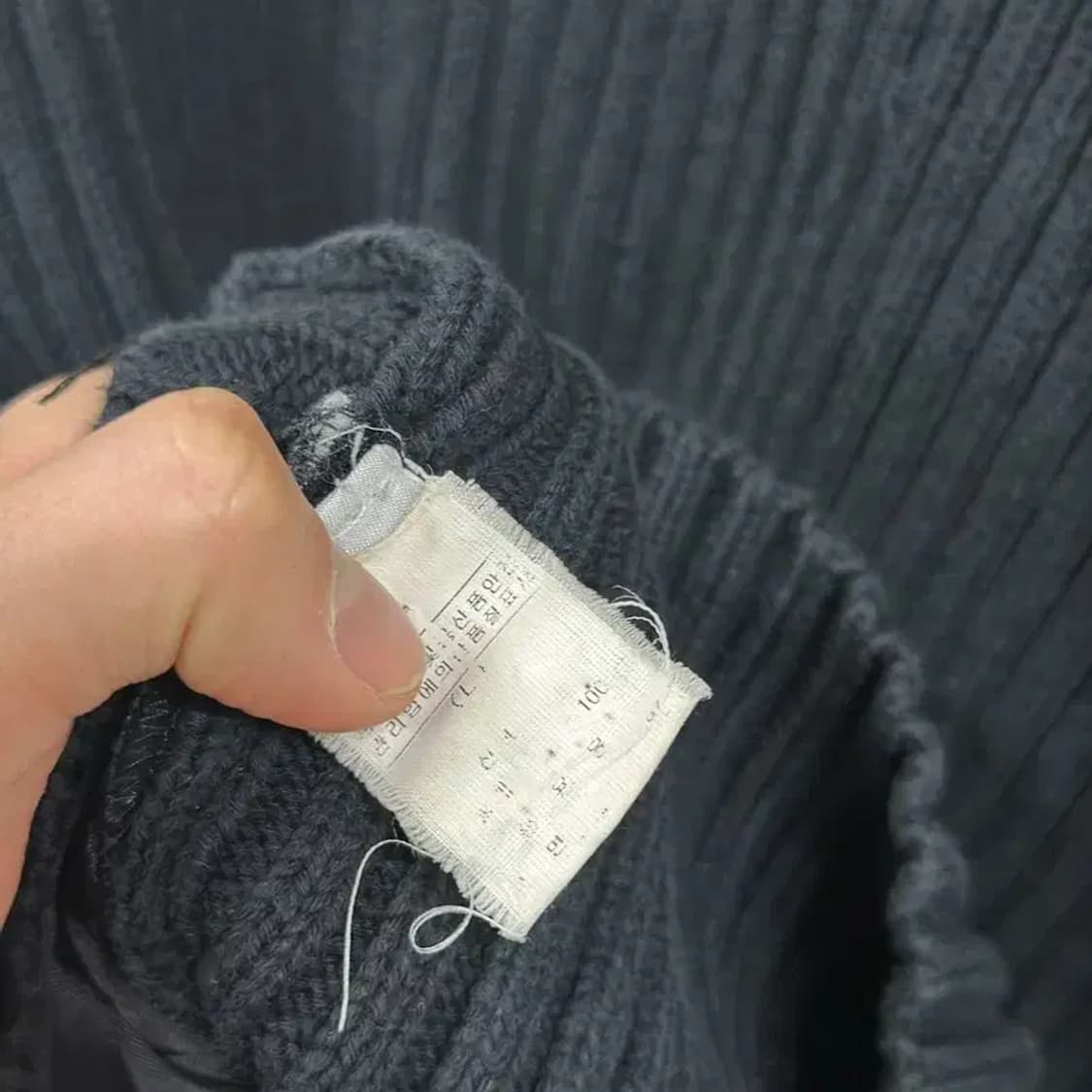 아르마니 캐주얼 투웨이 니트 집업 가디건 L A01227 상품이미지4