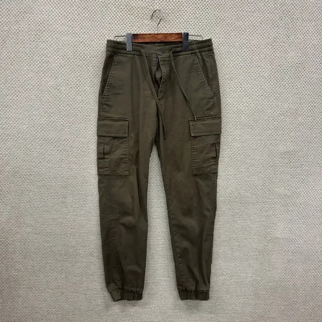 버커루 조거 밴딩 카고팬츠 츄리닝바지 28인치 A01235 상품이미지1