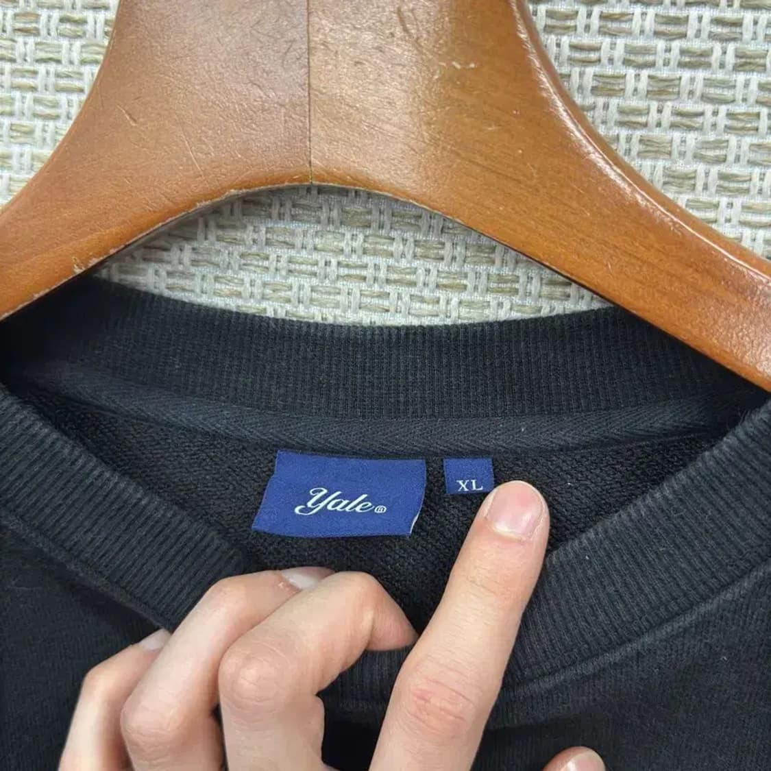 예일 캐주얼 자수로고 스웻셔츠 맨투맨 XL A01213 상품이미지3