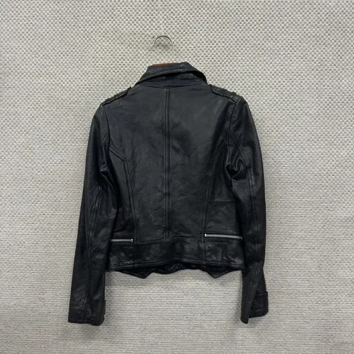 버커루 빈티지 라이더 양가죽 자켓 XS A01223 상품이미지2