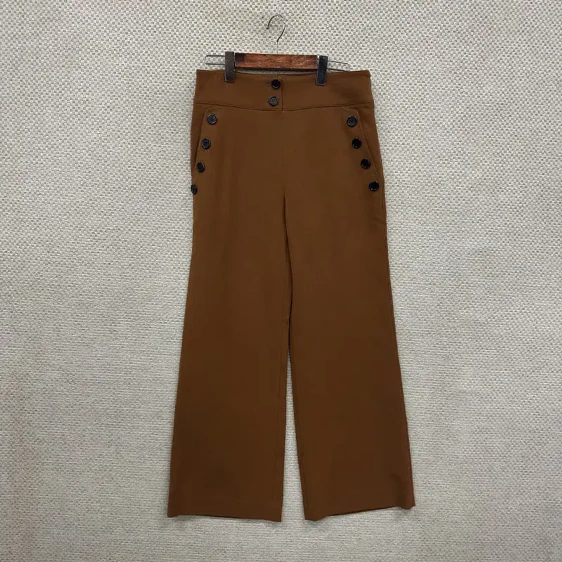 잇미샤 멀티버튼 와이드핏 슬랙스 팬츠 79 A01236 상품이미지1