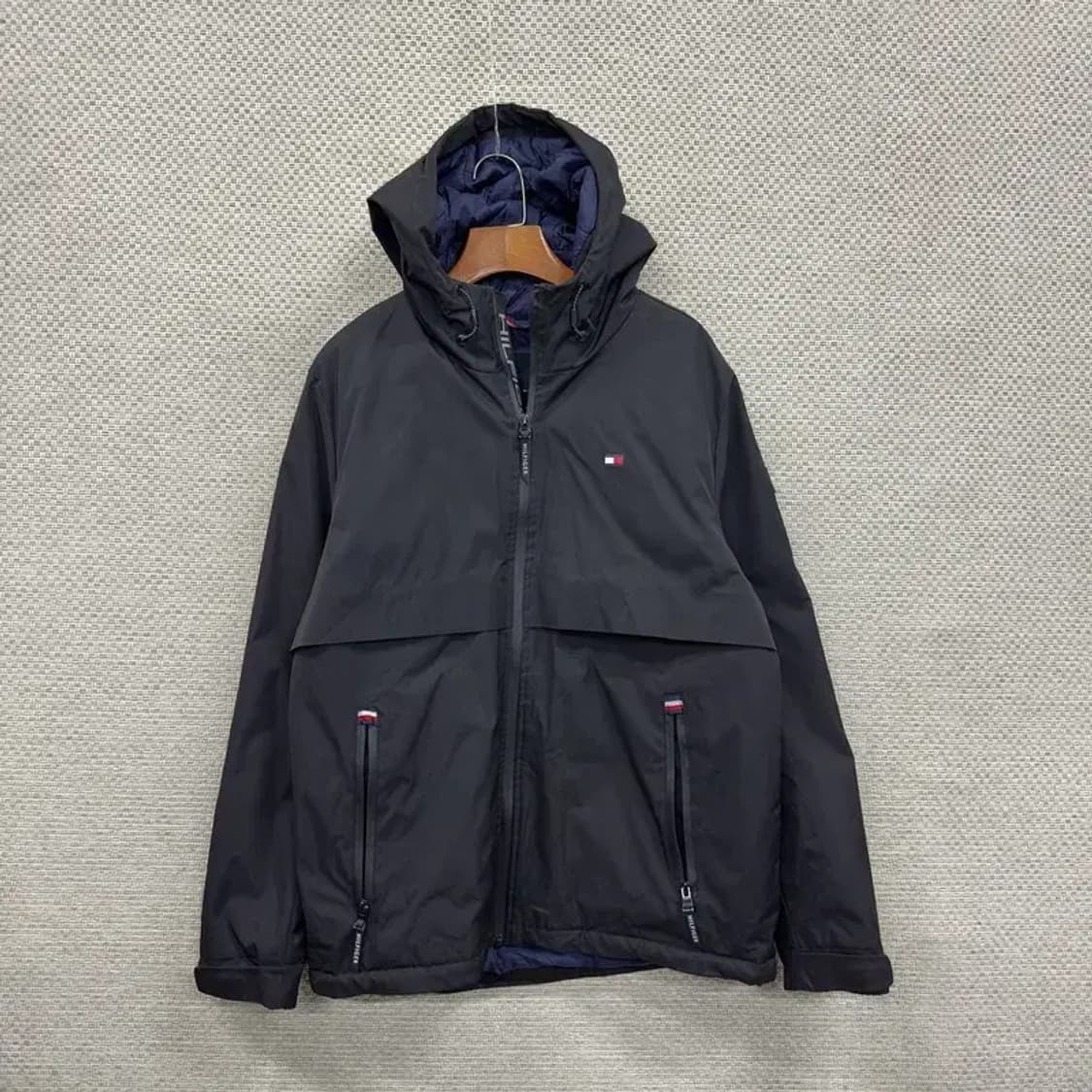 타미힐피거 올드스쿨 오버핏 누빔 바람막이 점퍼 M A01212 상품이미지1