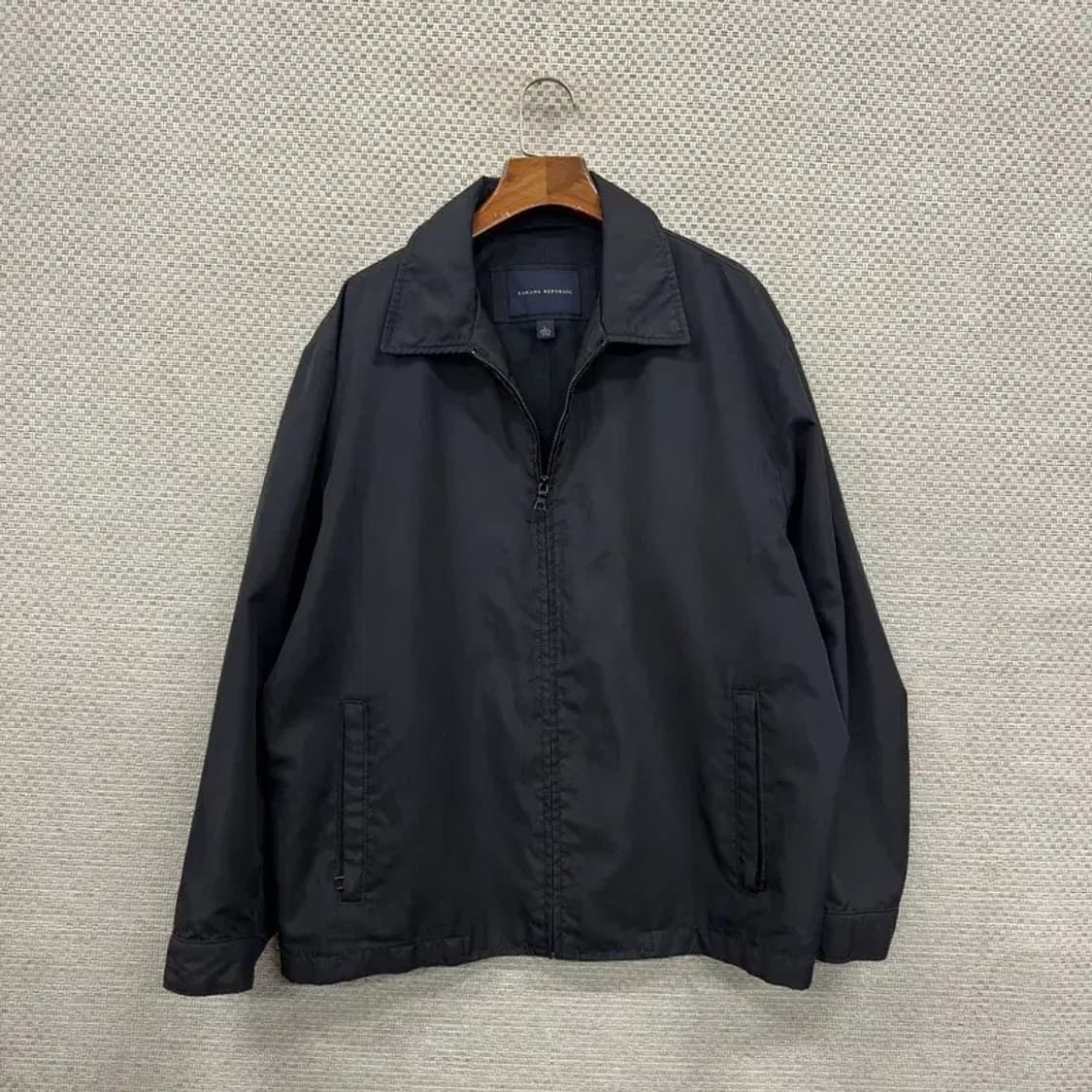 바나나리퍼블릭 올드스쿨 바람막이 블루종 자켓 L A01231 상품이미지1