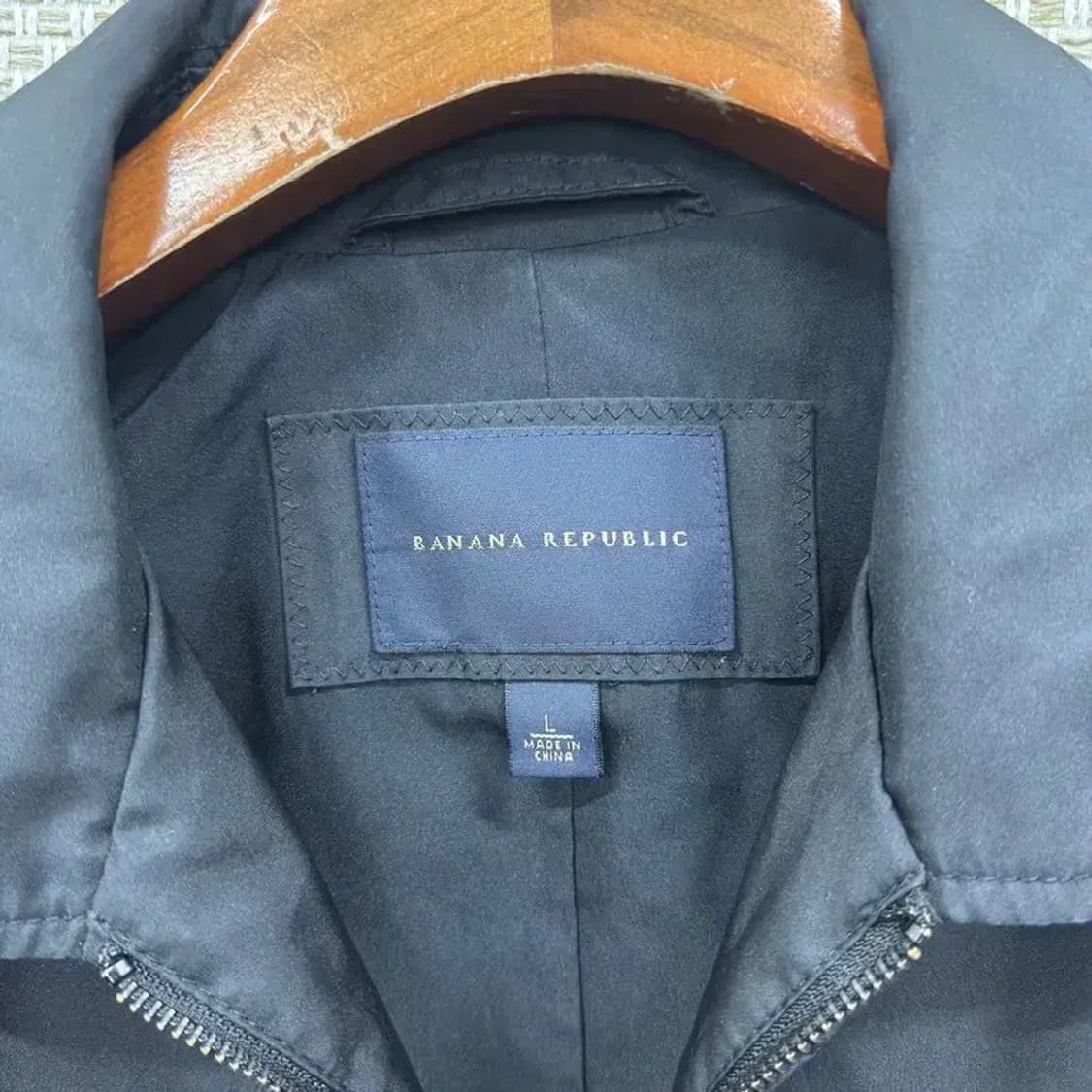 바나나리퍼블릭 올드스쿨 바람막이 블루종 자켓 L A01231 상품이미지3