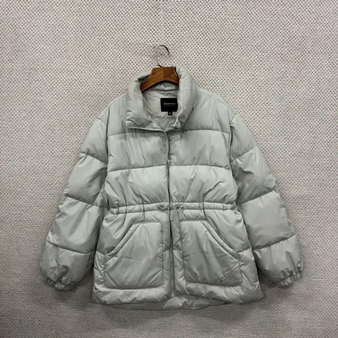 젝시믹스 캐주얼 스트링 미디 패딩 점퍼 M A01282 상품이미지1