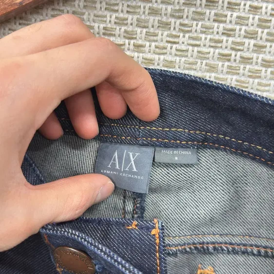 아르마니 익스체인지 캐주얼 데님 청바지 8 A01313 상품이미지4
