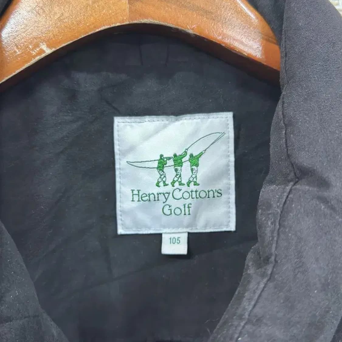 헨리코튼 골프 오리털 덕다운 스웨이드 패딩 점퍼 105 A01285 상품이미지3