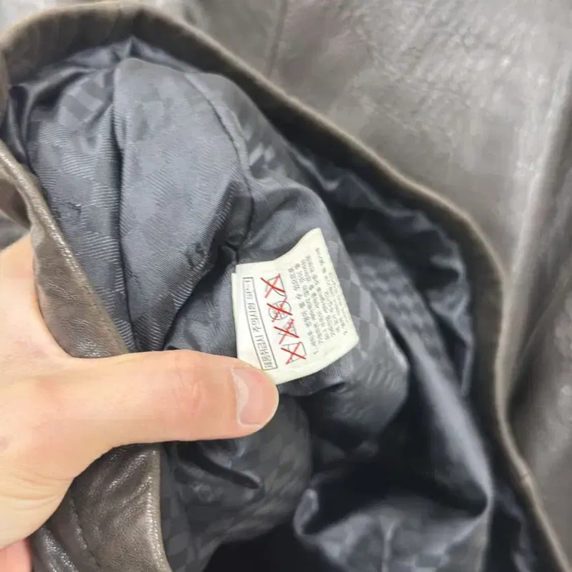 바쏘 캐주얼 롱 가죽 자켓 105 A01287 상품이미지4