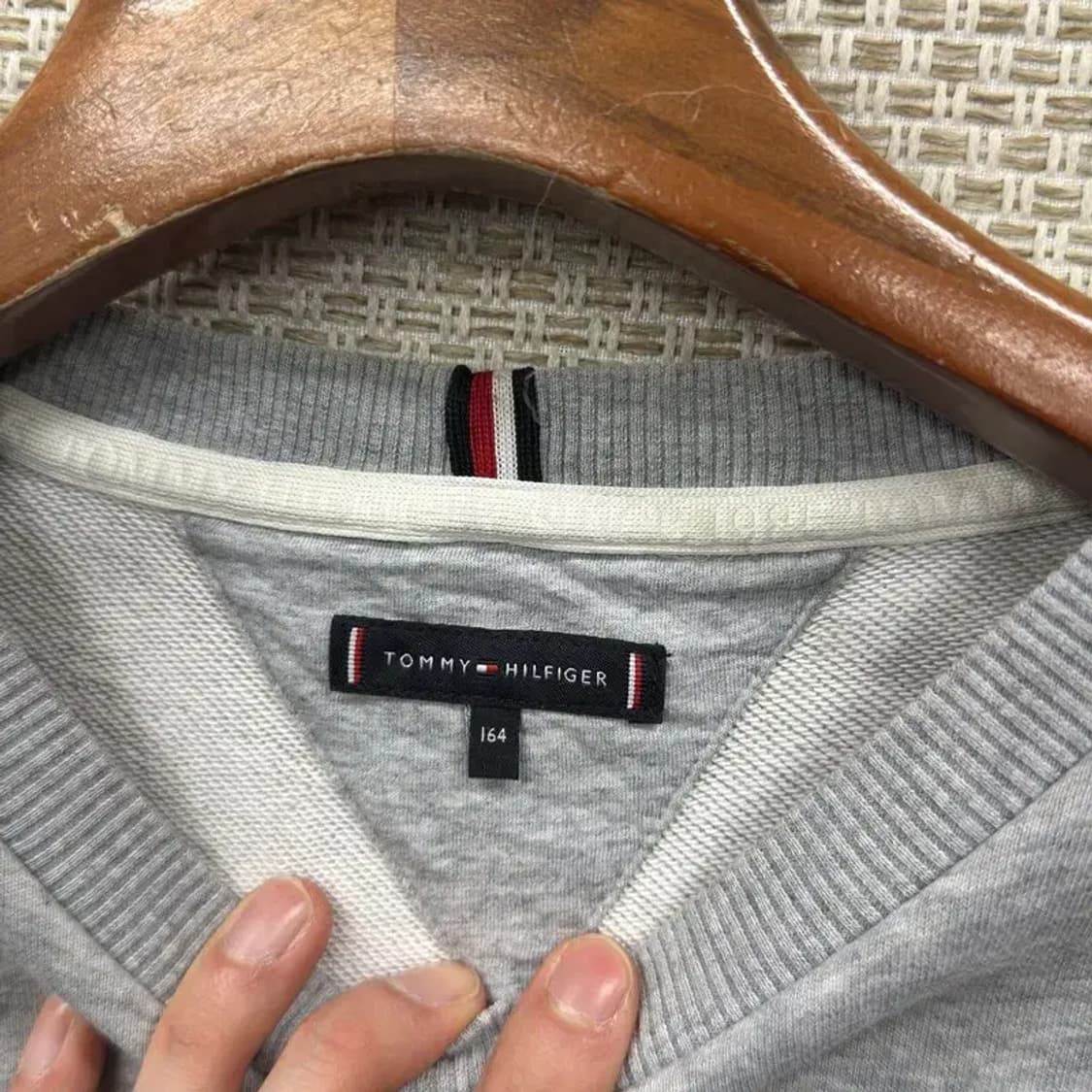 타미힐피거 캐주얼 프린팅 스웻셔츠 맨투맨 164 A01297 상품이미지3