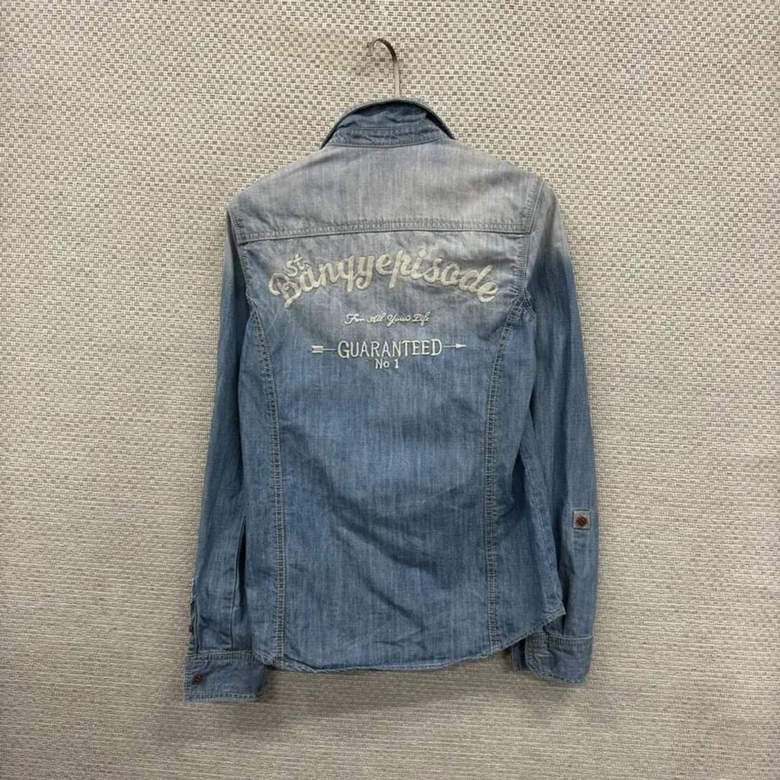 써스데이아일랜드 웨스턴 데님 청셔츠 85 A01307 상품이미지2