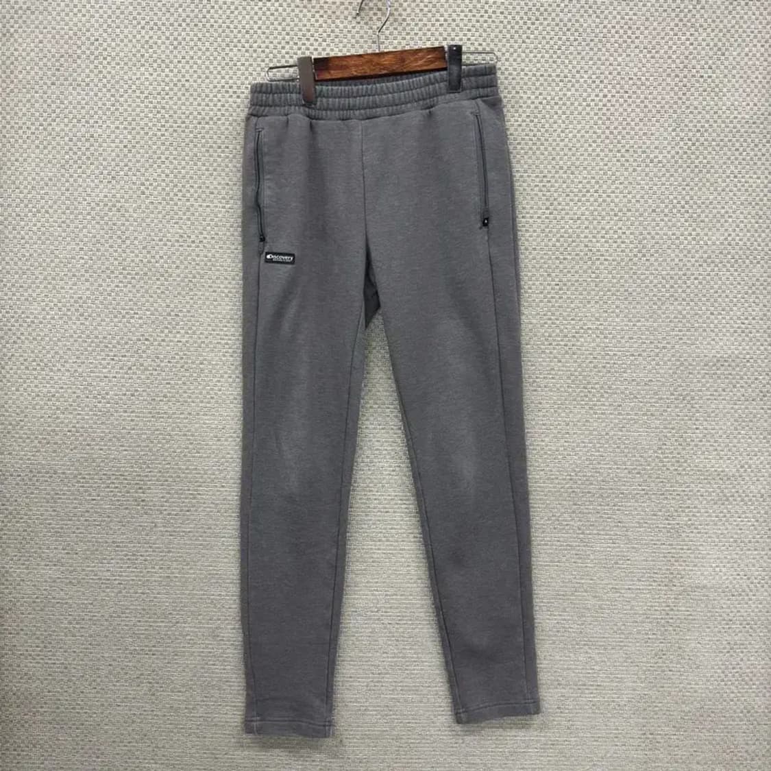 디스커버리 패치로고 약기모 밴딩 츄리닝바지 25 A01318 상품이미지1