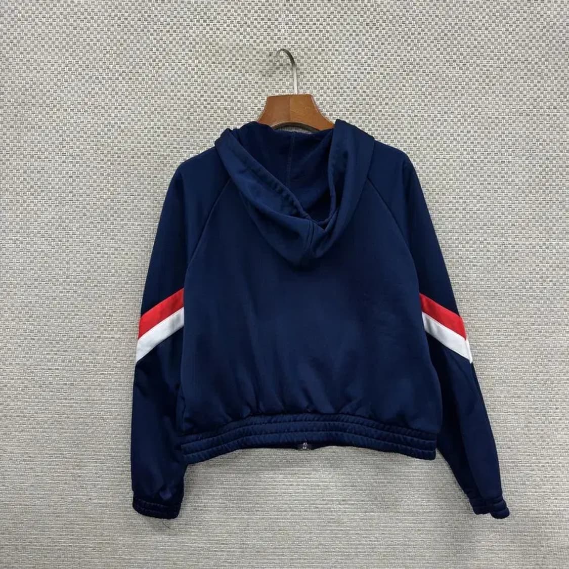 리복 자수로고 크롭 트랙탑 져지 집업 XS A01306 상품이미지2