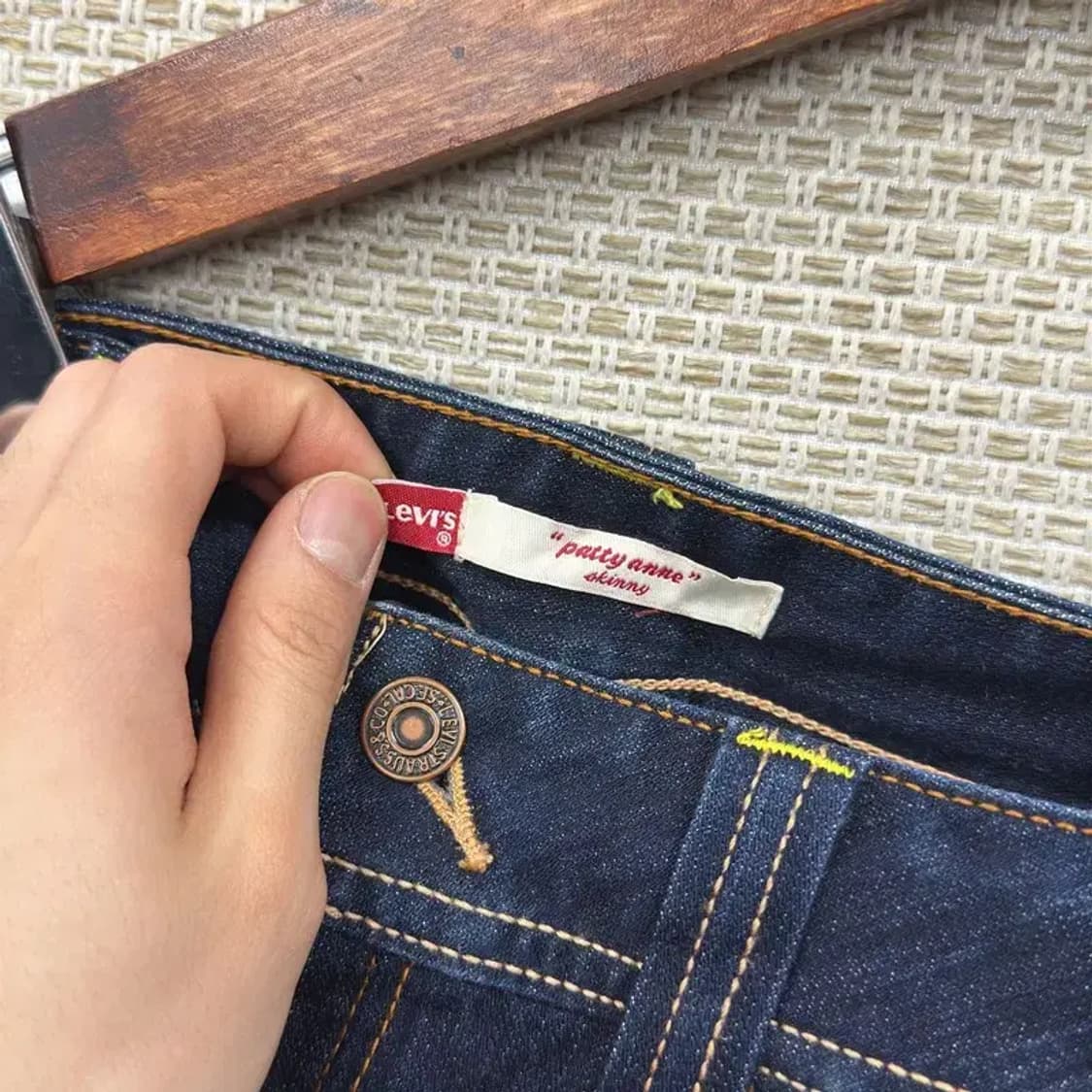 리바이스 Patty Anne 스판 데님 청바지 29인치 A01317 상품이미지4