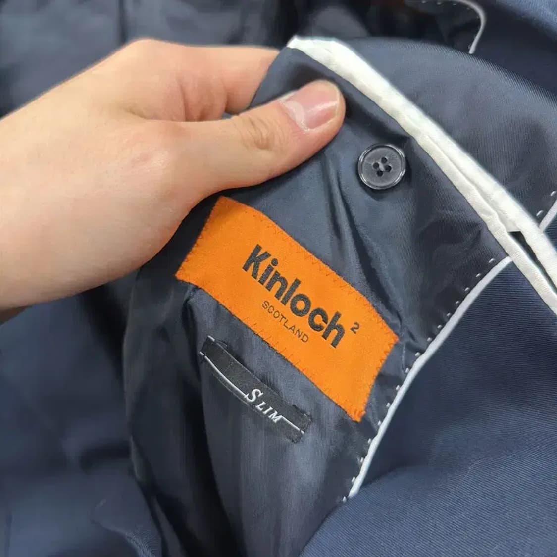 킨록 캐주얼 슬림핏 블레이저 자켓 100 A01298 상품이미지3