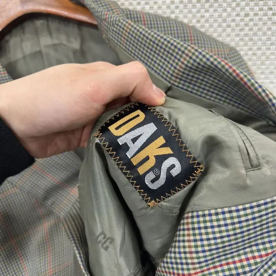 닥스 올드스쿨 투버튼 울 블레이저 자켓 109 A01310 상품이미지3