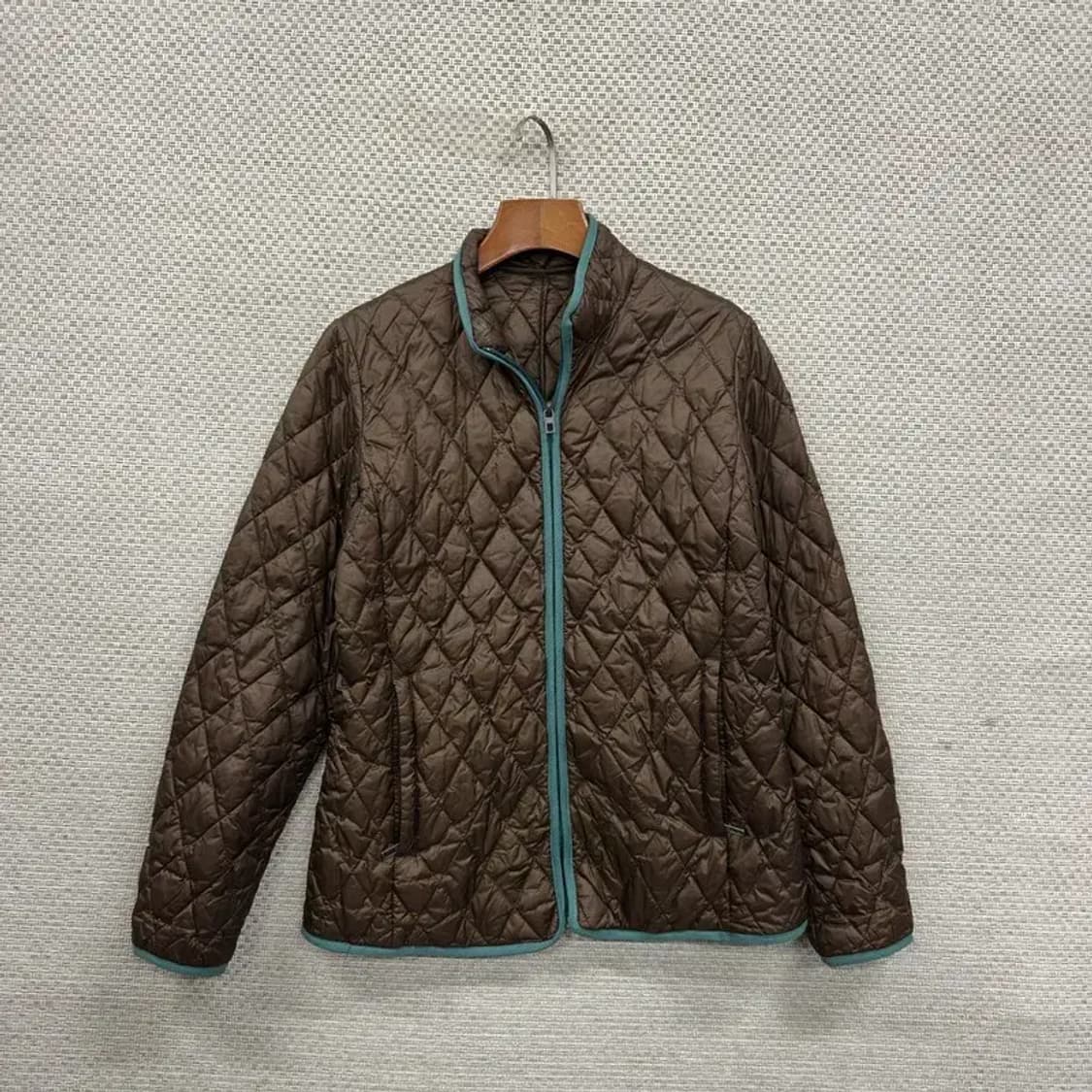 코오롱스포츠 아웃도어 패치로고 누빔 퀄팅 자켓 95 A01402 상품이미지1