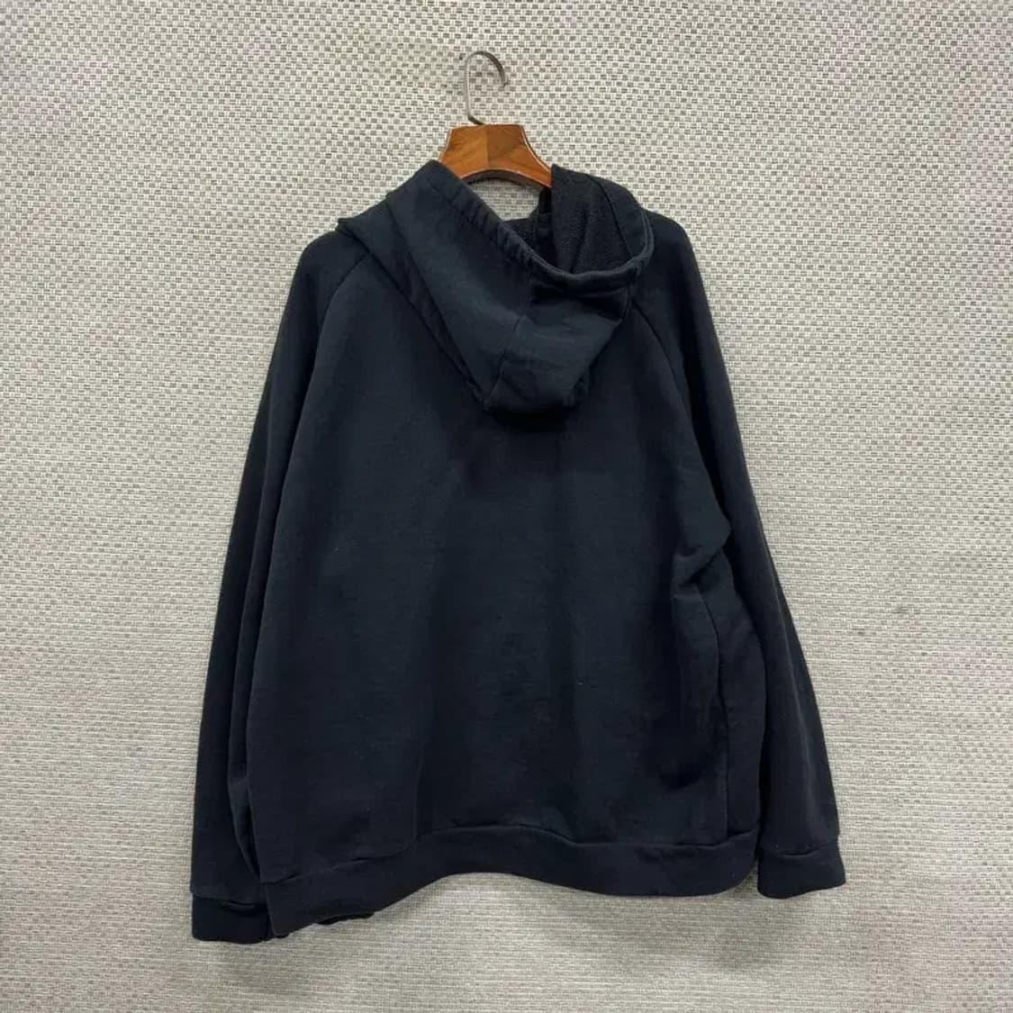 나이키 캐주얼 빅로고 드라이핏 블랙 후드티 XL A01417 상품이미지2