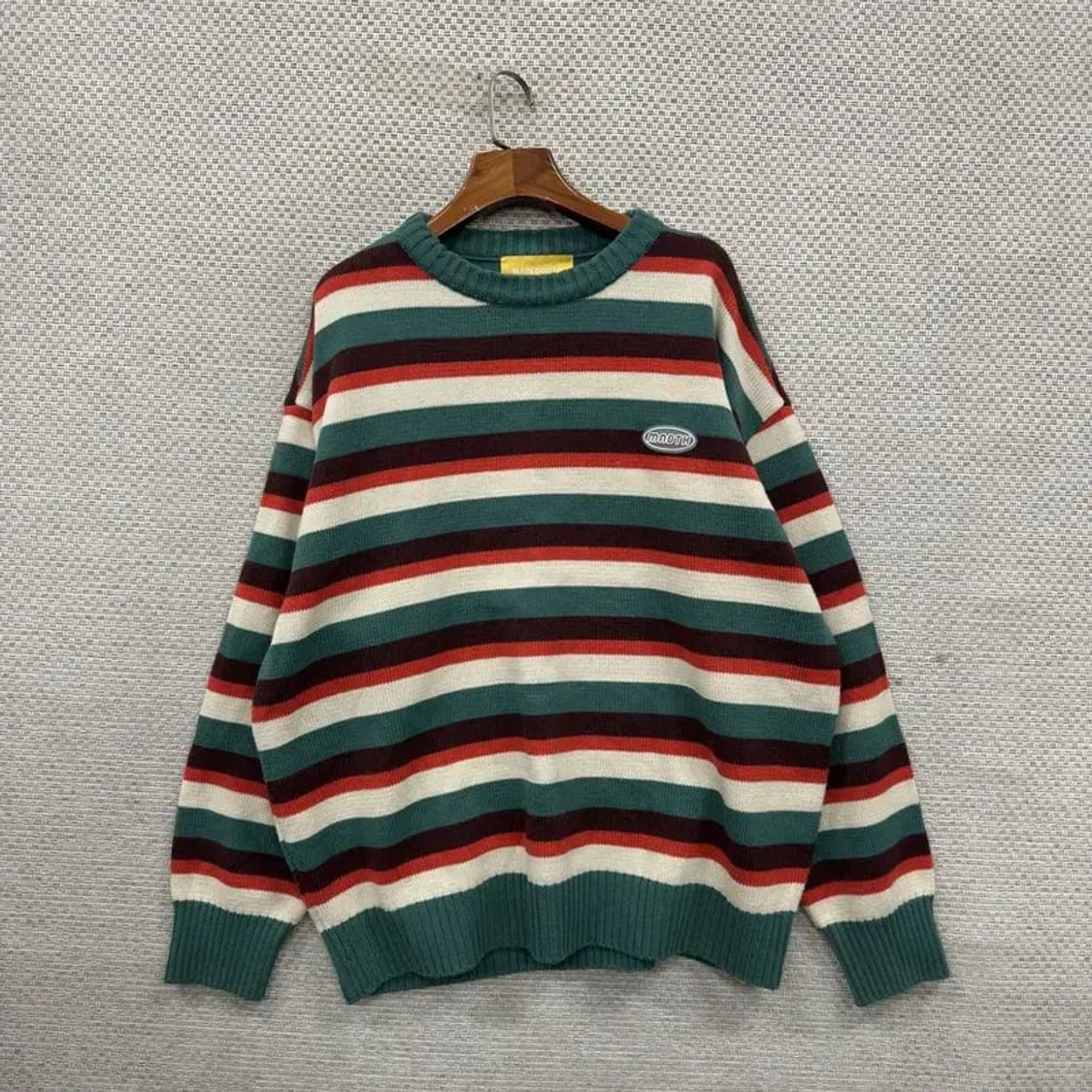 메인부스 캐주얼 젤리빈 아크릴 니트 스웨터 L A01425 상품이미지1