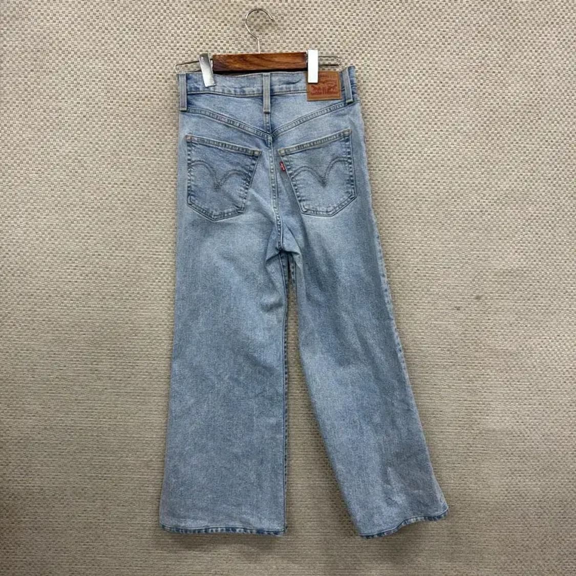 리바이스 립케이지 벨 스판 데님 청바지 27인치 A01433 상품이미지2