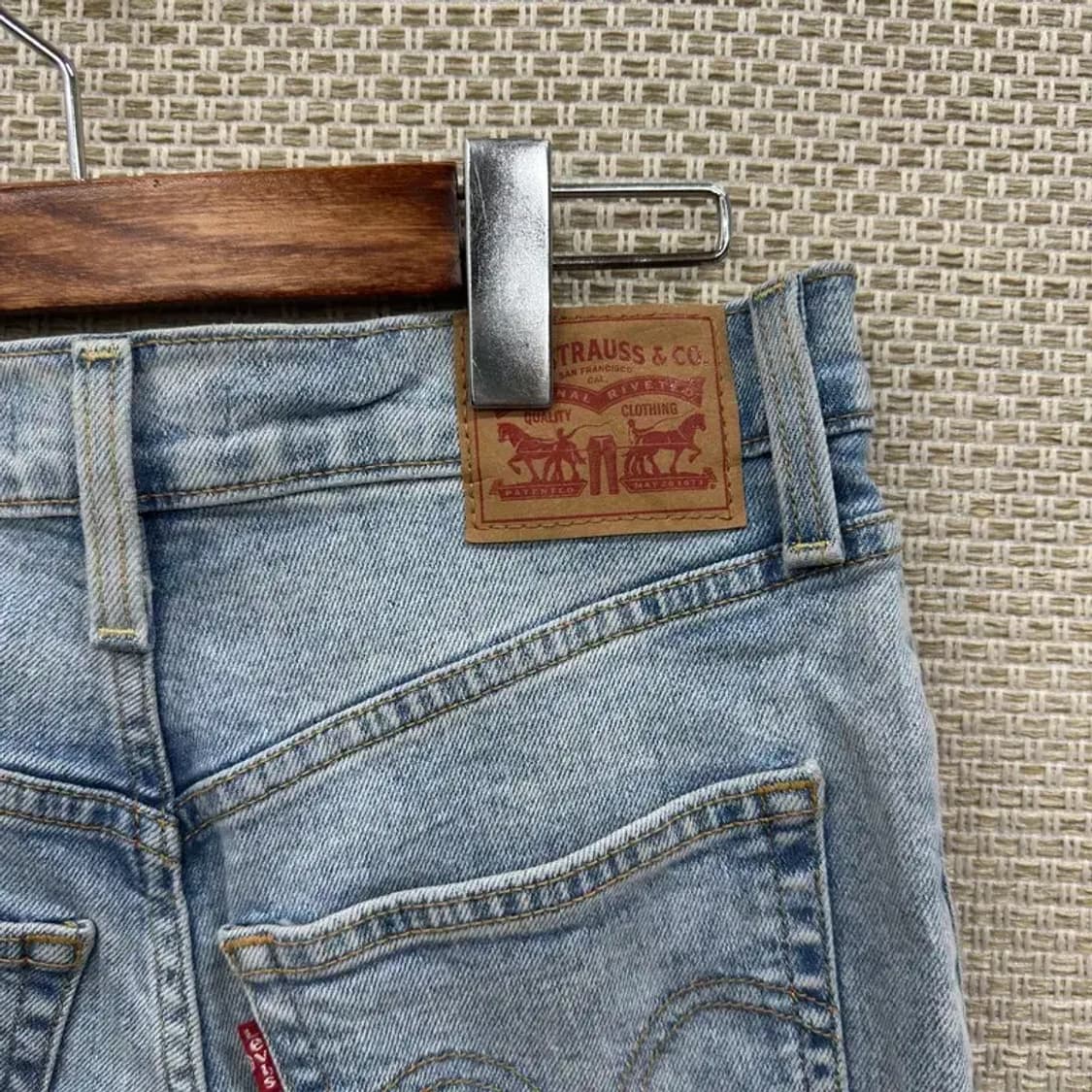 리바이스 립케이지 벨 스판 데님 청바지 27인치 A01433 상품이미지3