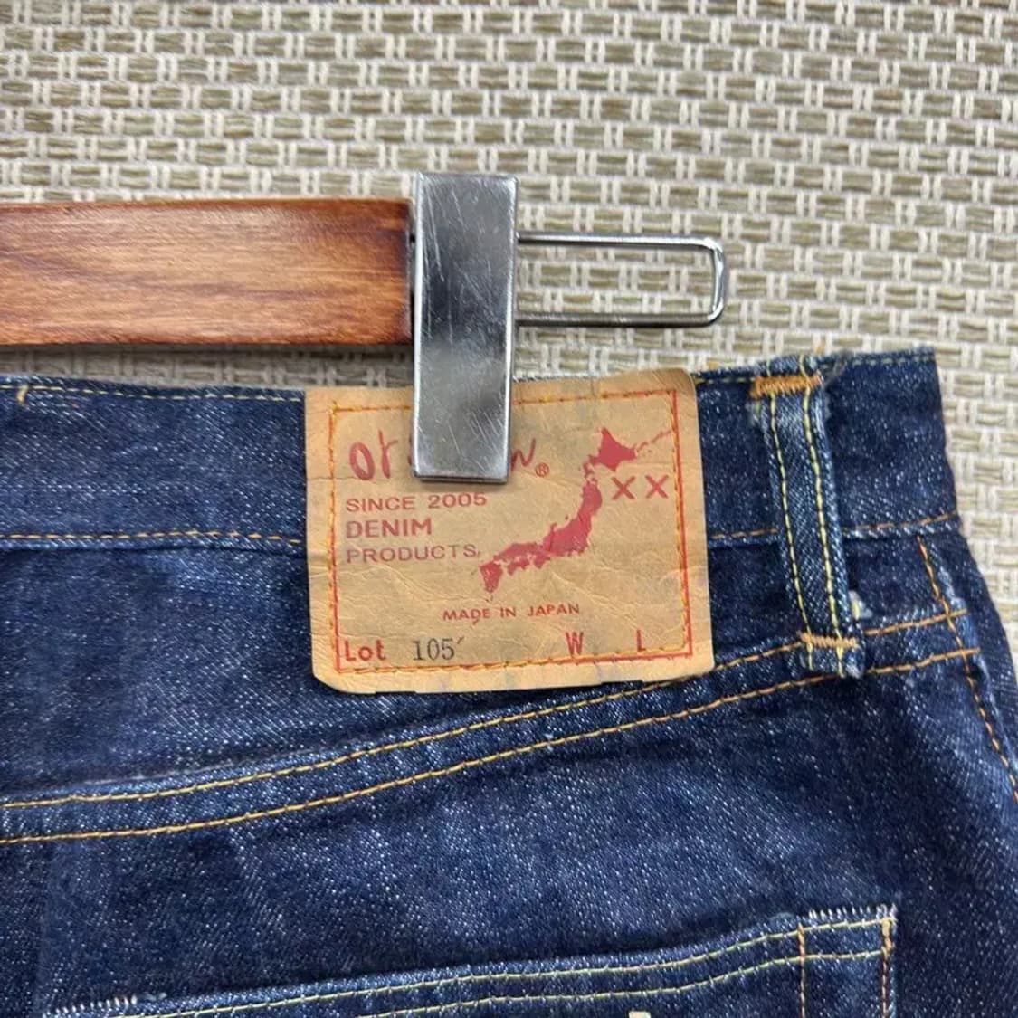오어슬로우 재팬 캐주얼 데님 청바지 30인치 A01434 상품이미지3