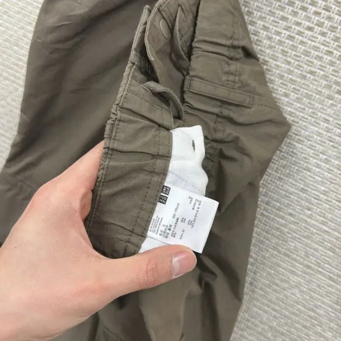 유니클로 카고 코튼팬츠 면바지 S A01438 상품이미지3