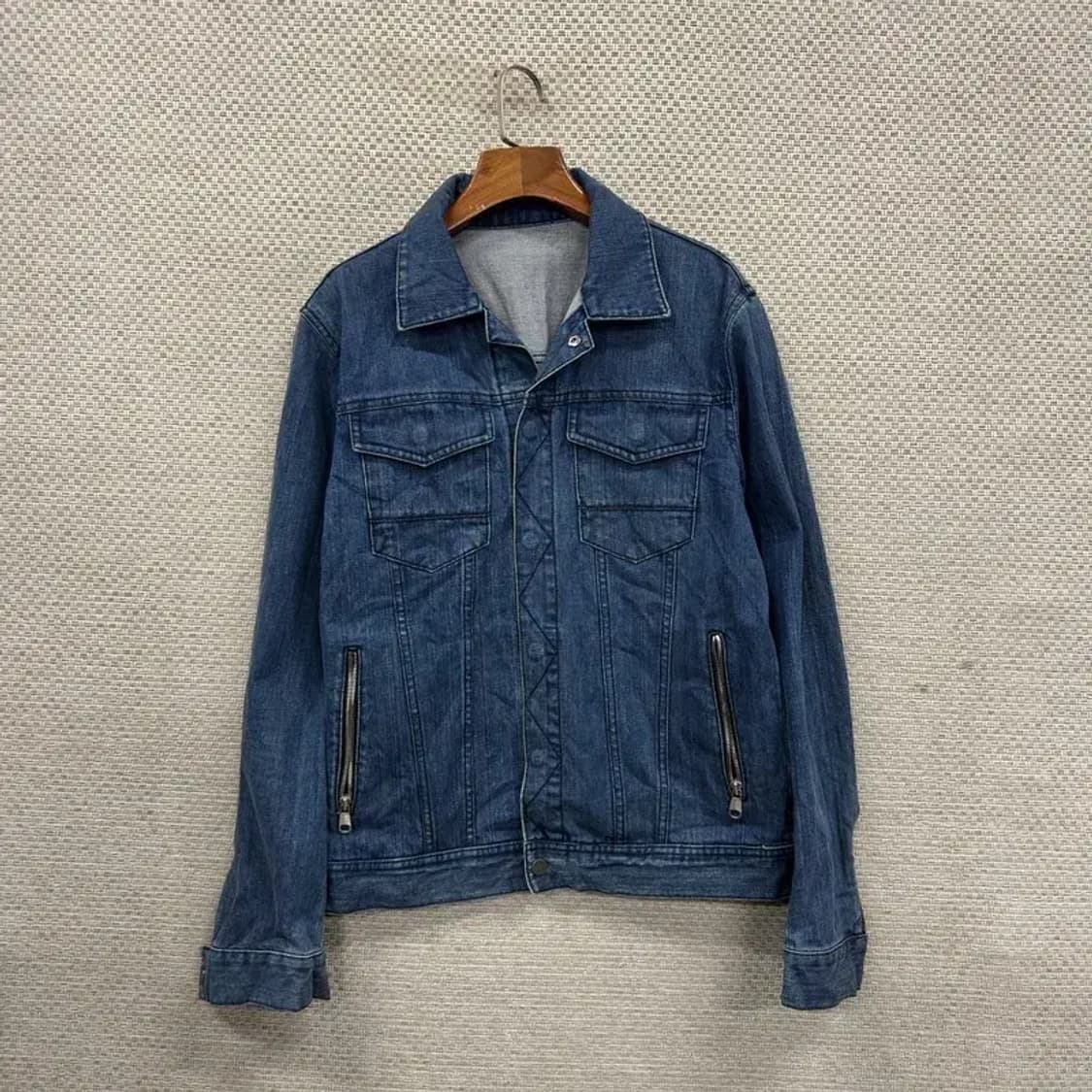 지오송지오 캐주얼 데님 청자켓 100 A01406 상품이미지1