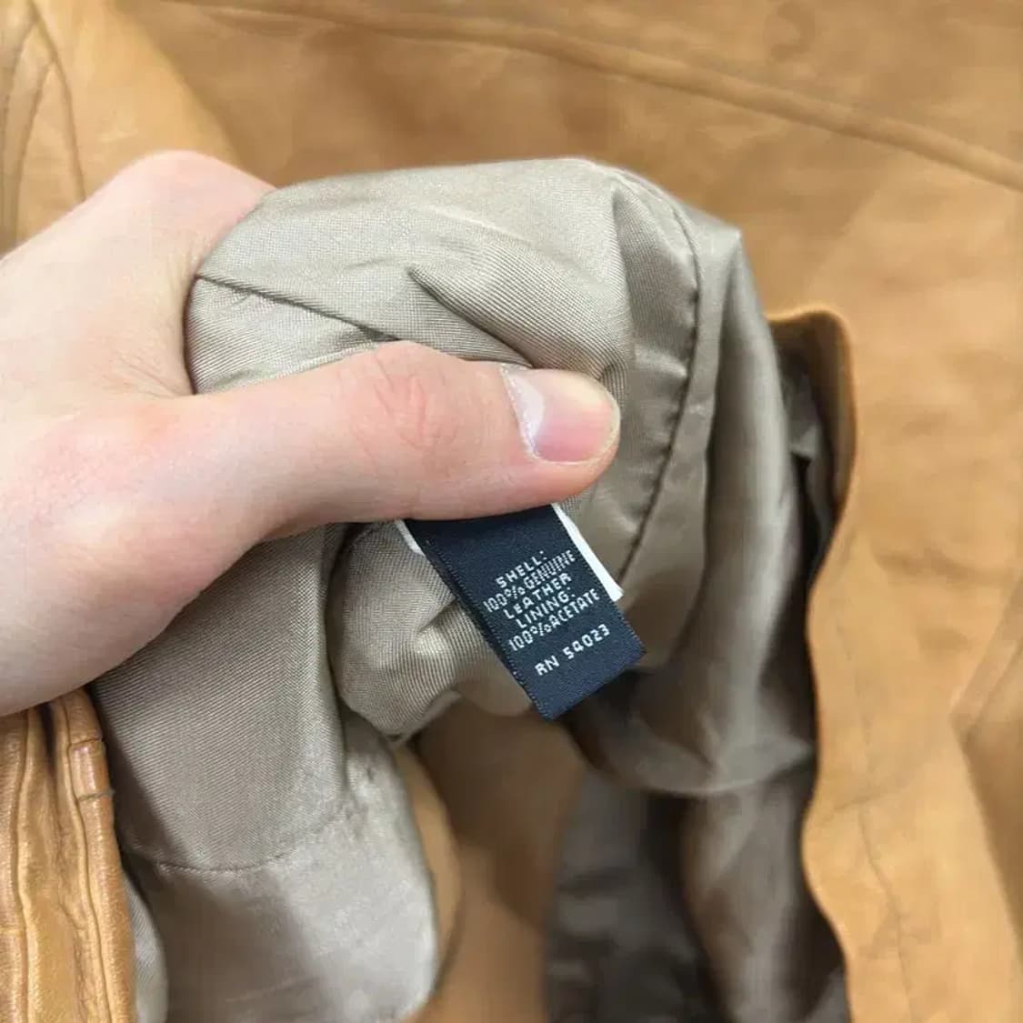 바나나리퍼블릭 라이더 레더 가죽 자켓 S A01418 상품이미지4