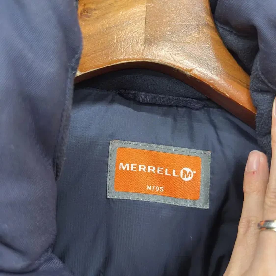 머렐 아웃도어 라쿤퍼 오리털 덕다운 미디 패딩 점퍼 M A01412 상품이미지3