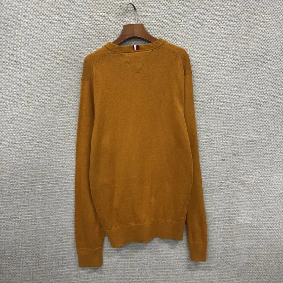 타미힐피거 캐주얼 자수로고 피마코튼 니트 스웨터 XL A01428 상품이미지2