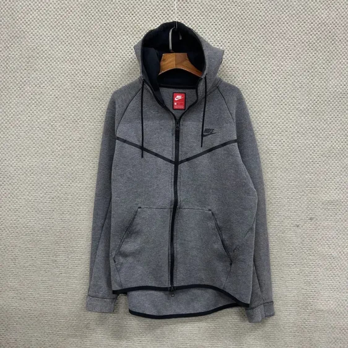 나이키 캐주얼 프린팅로고 테크팩 후드집업 L A01429 상품이미지1